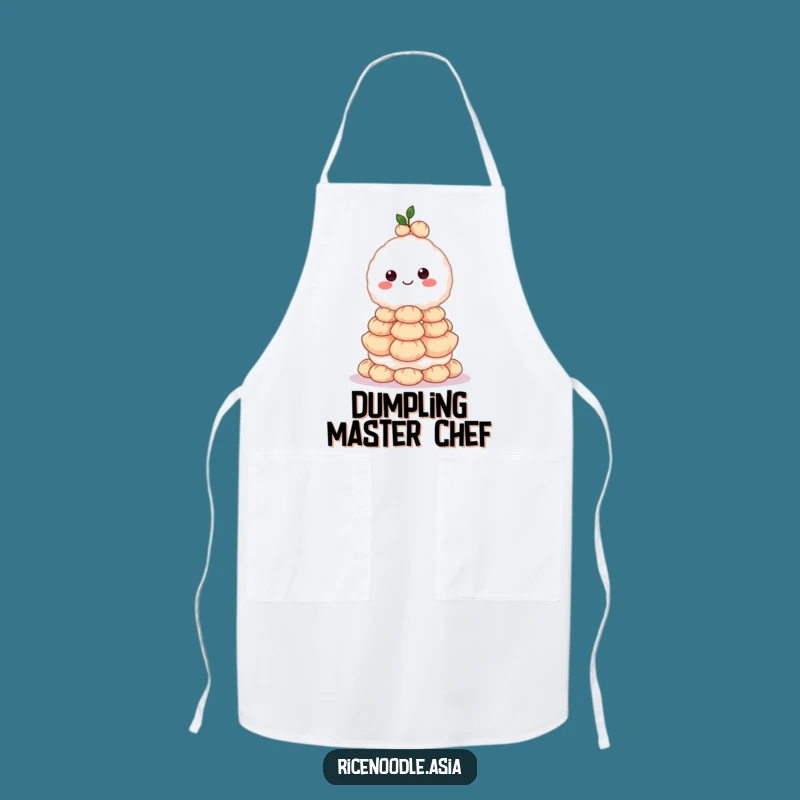 Funny Rice Ball Apron: Dumpling Stacker Wear for Culinary Masters