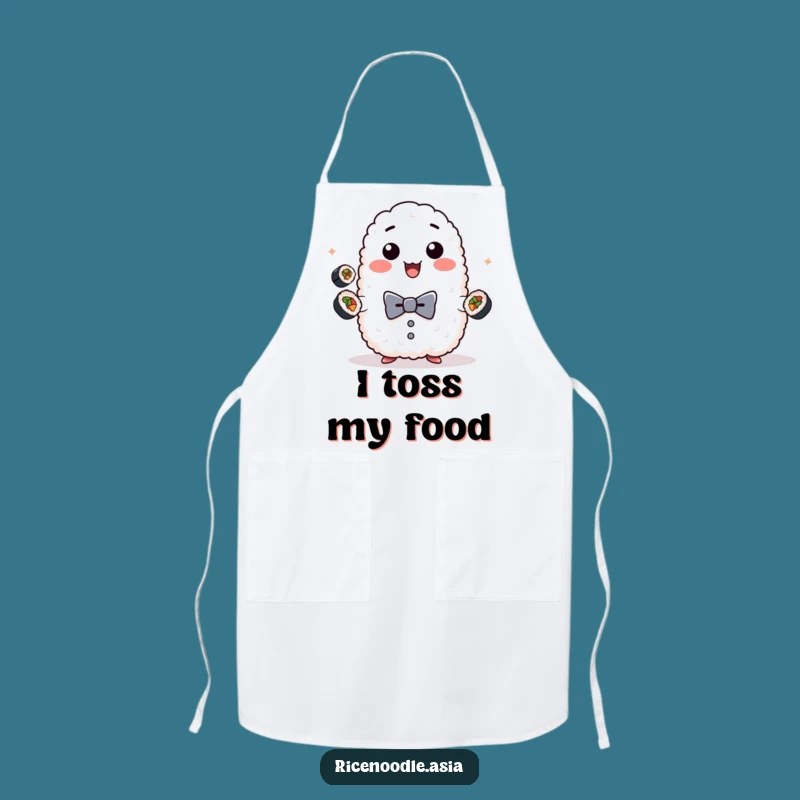 Funny Sushi Rice Apron - Kitchen Cute Foodie Gift