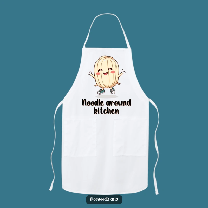 Funny Udon Noodle Apron: Cooking Cartoon Character Fun, Ideal Funny Gift