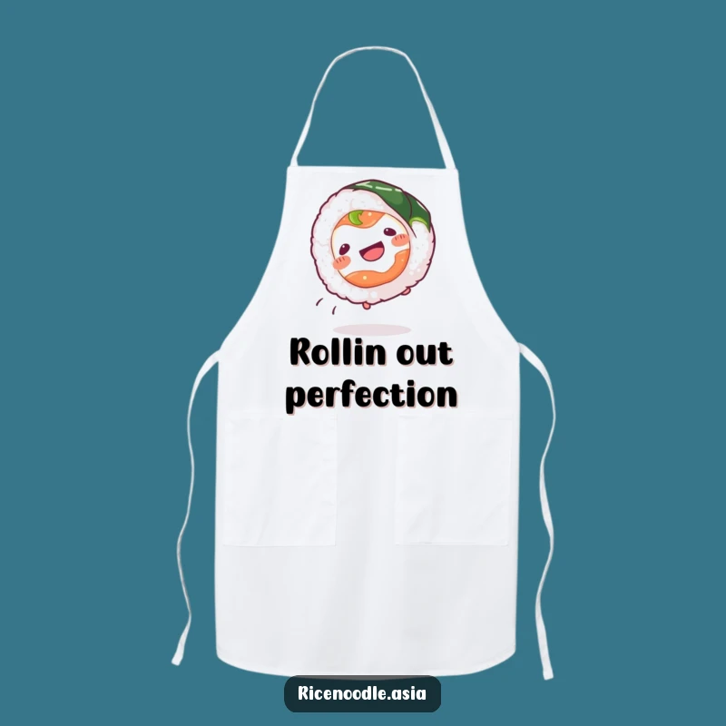 Funny Sushi Roll Apron: Cooking Cartwheeling Fun, Ideal Funny Gift