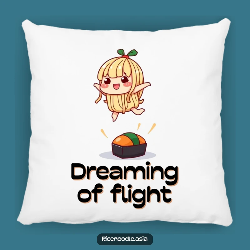 Funny Leaping Noodle Pillow: Soft Silly Jump Character Cushion