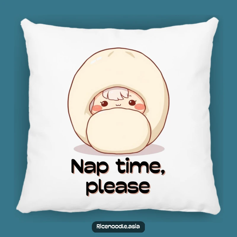 Funny Shy Rice Noodle Pillow - Cute & Cozy Noodle Cushion