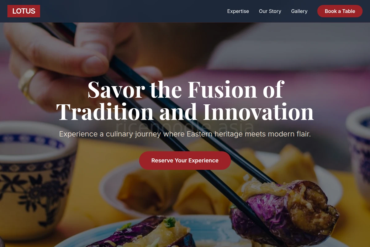lotus Asian Fusion Food