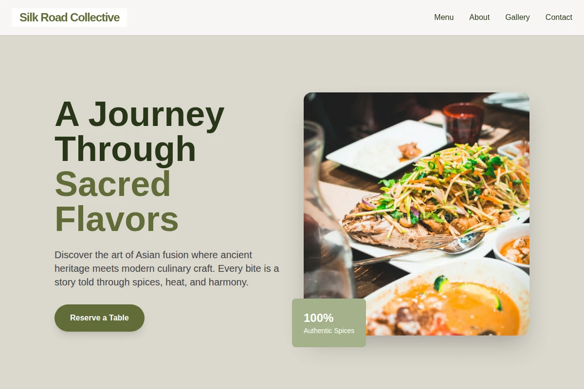 taste Asian Fusion Food