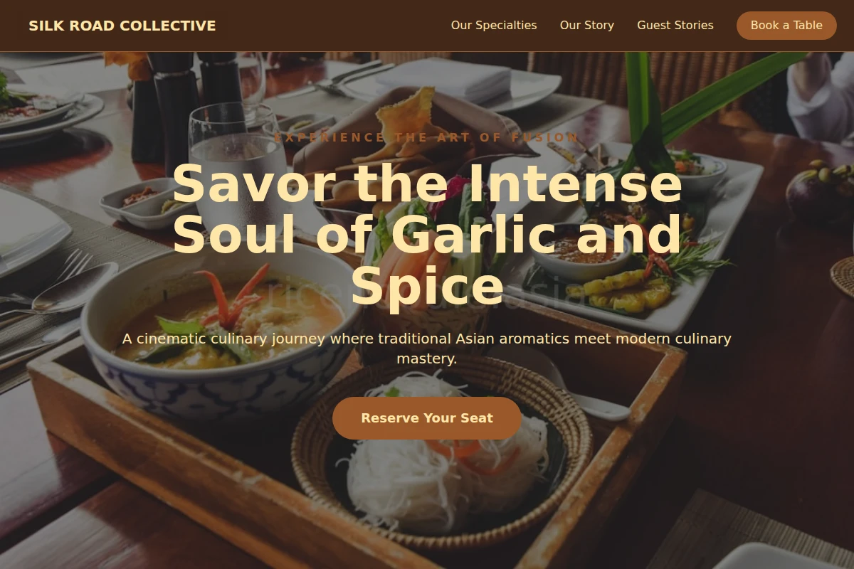 garlic Asian Fusion Food