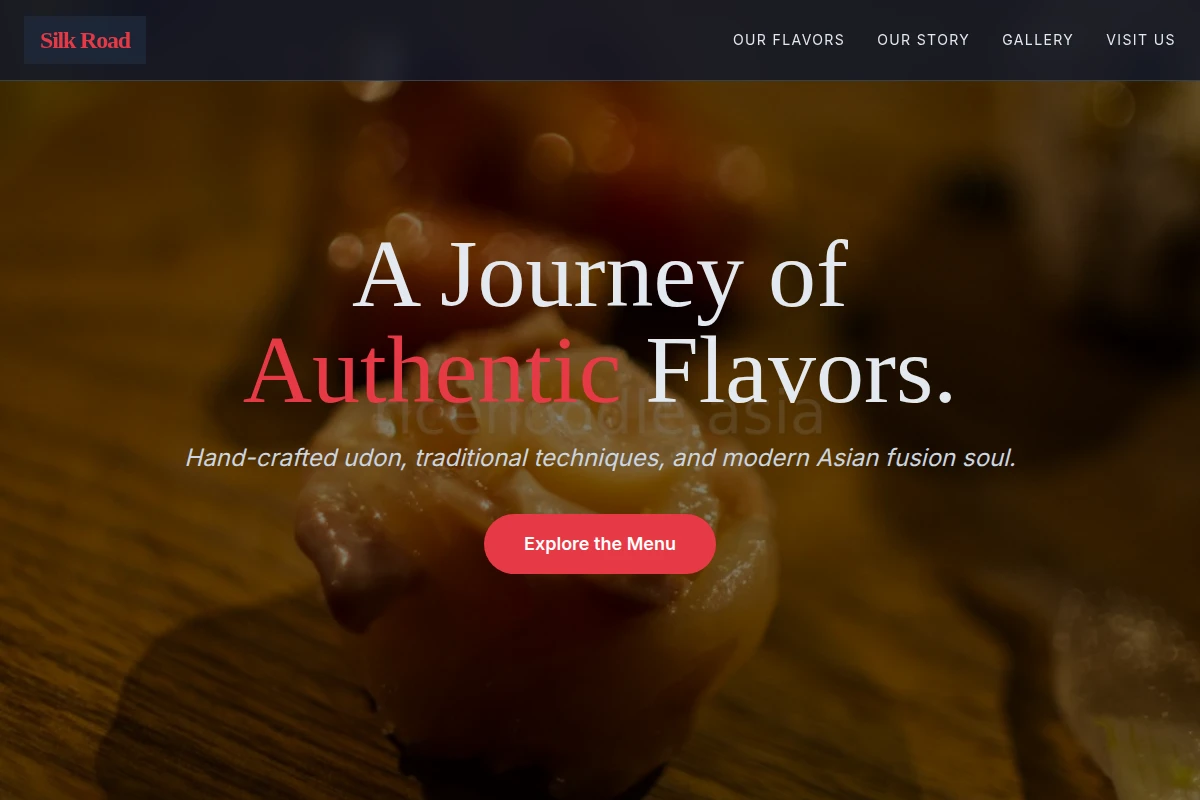 udon Asian Fusion Food