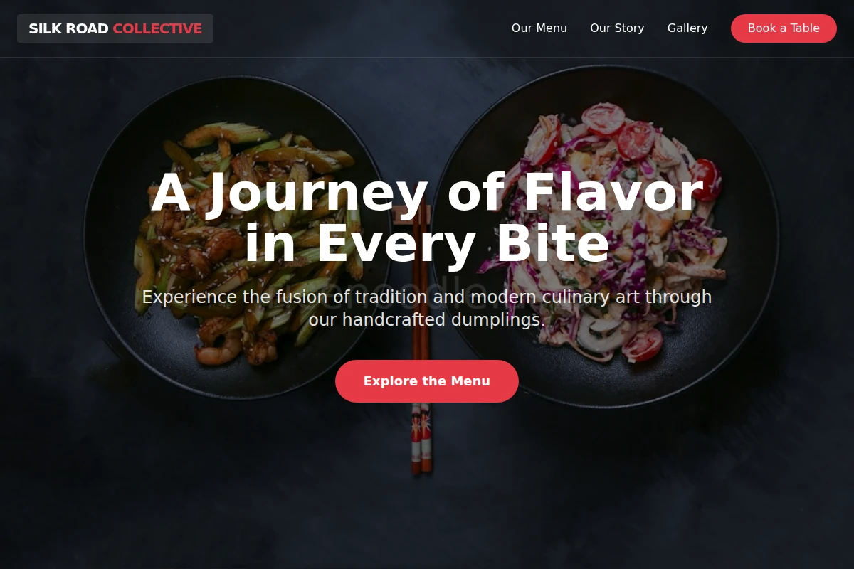 dumpling Asian Fusion Food