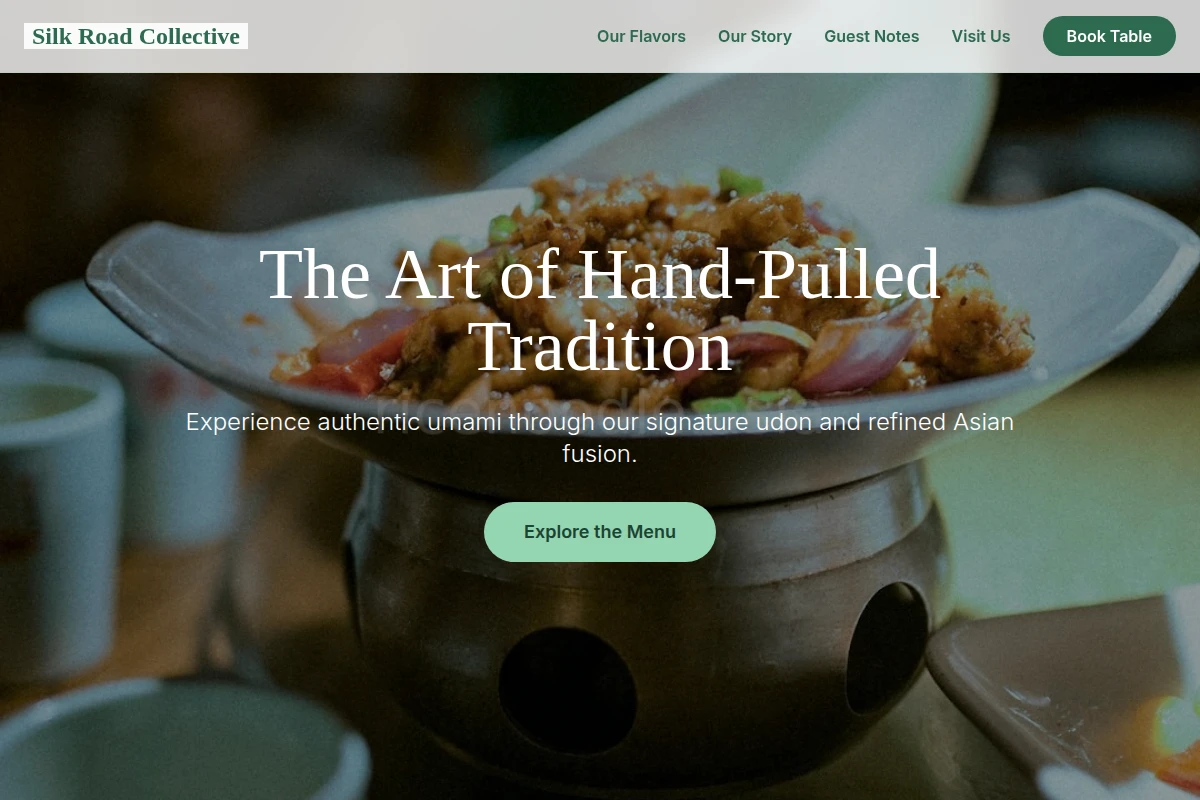 udon Asian Fusion Food