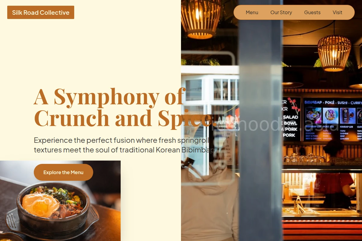springroll Bibimbap