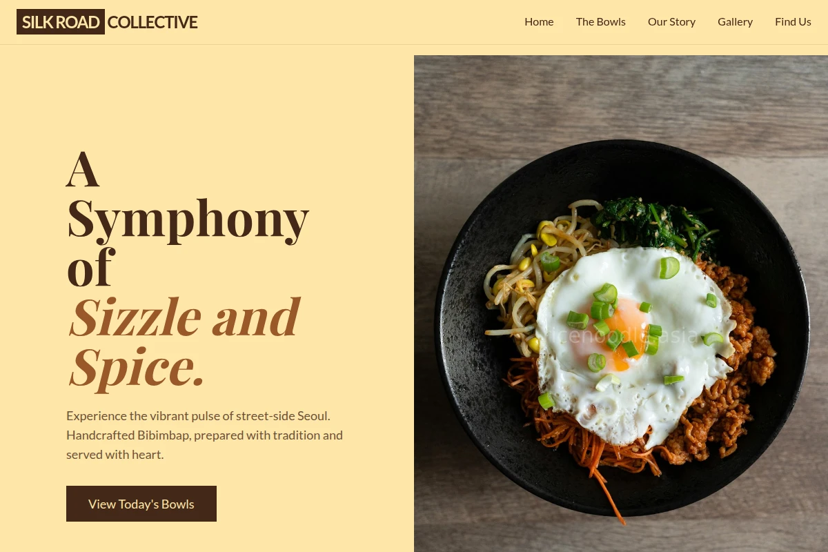 street Bibimbap
