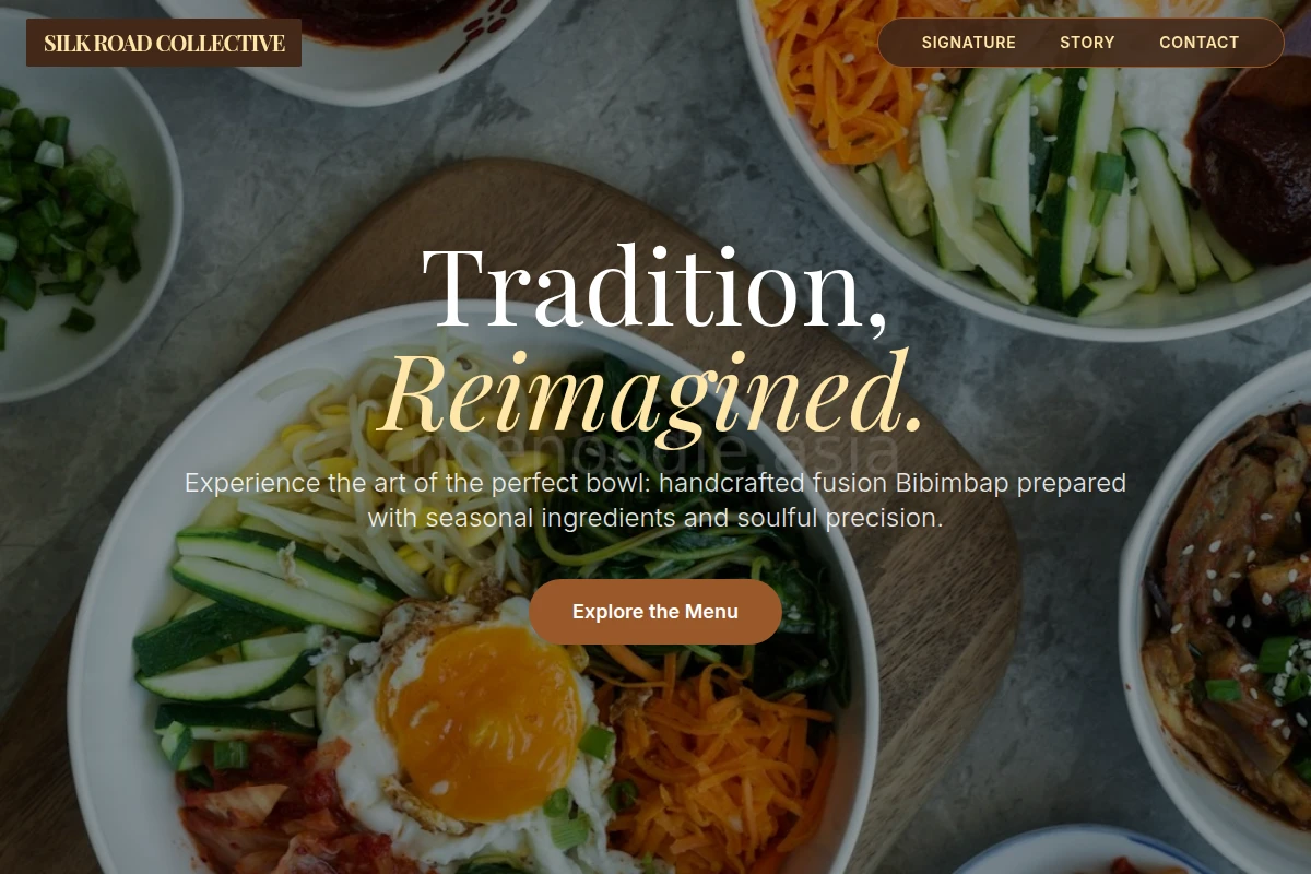 fusion Bibimbap