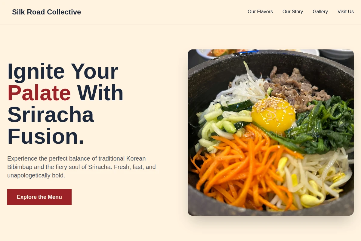 sriracha Bibimbap
