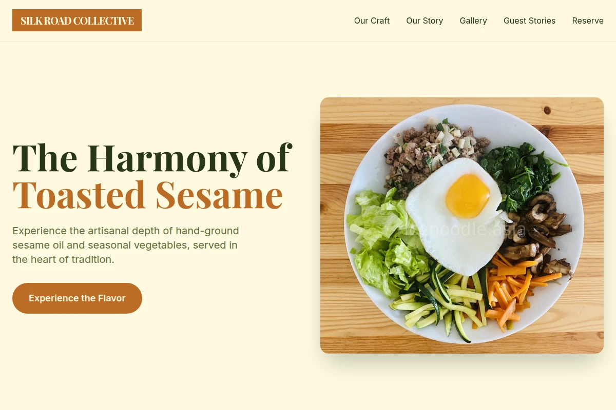 sesame Bibimbap