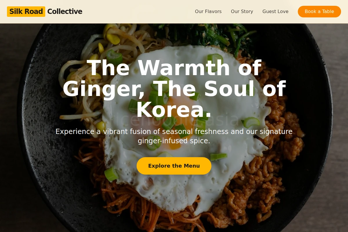 ginger Bibimbap