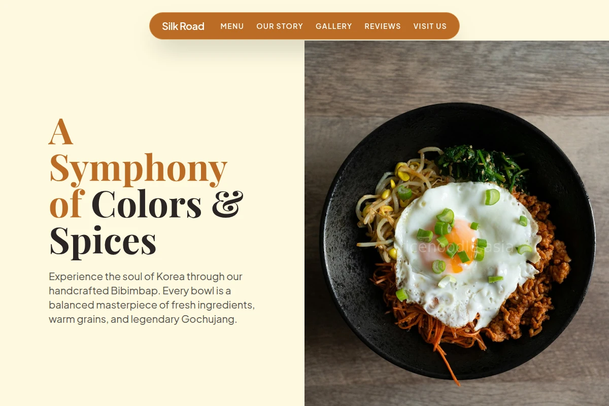 savory Bibimbap
