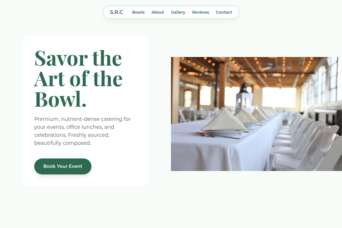 bowl Catering