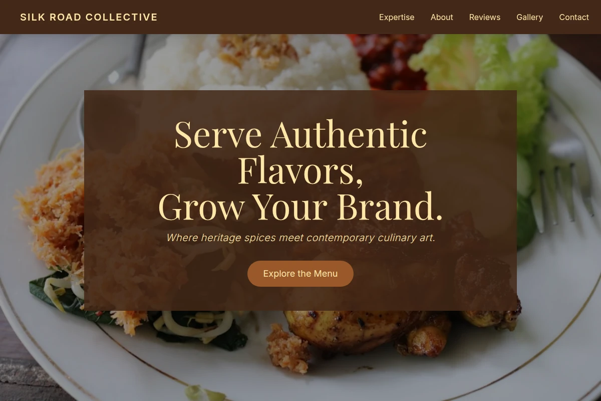 fusion Indonesian Food