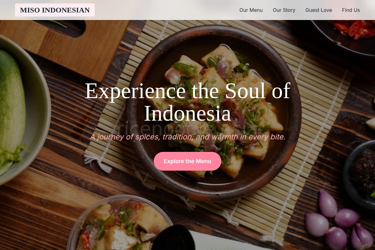 miso Indonesian Food