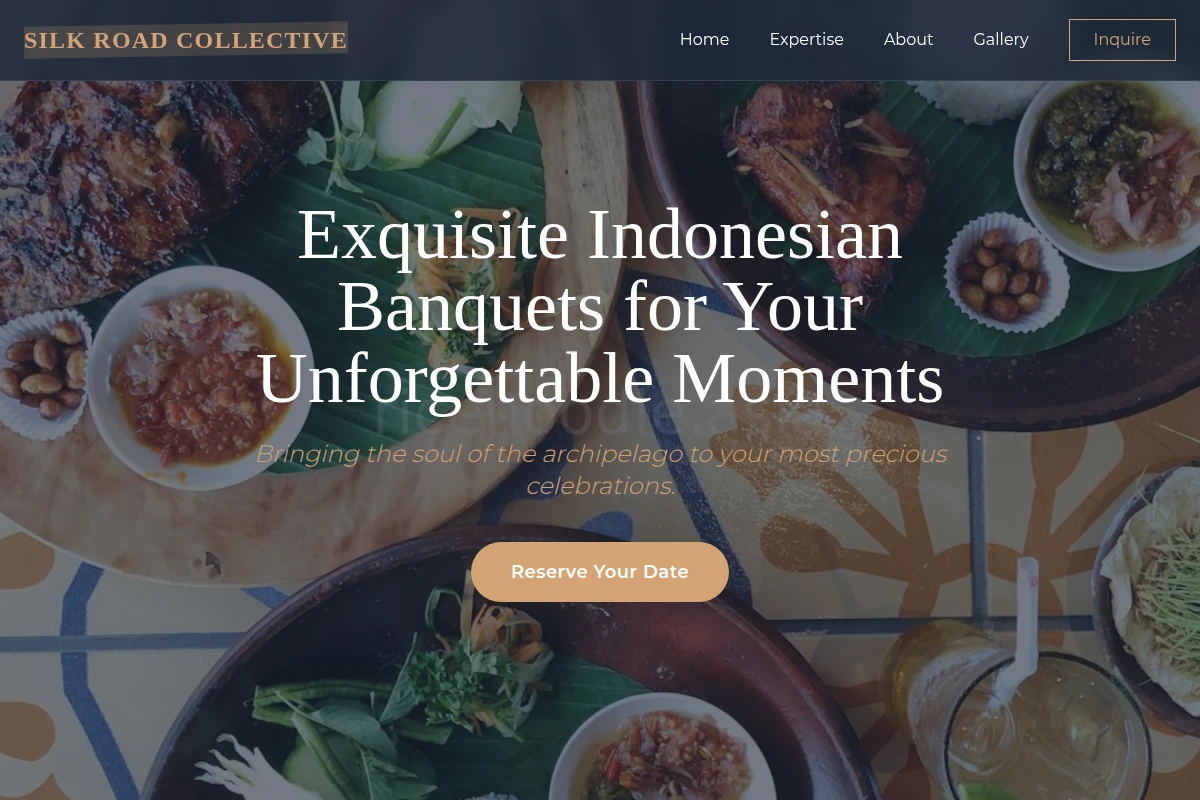 banquet Indonesian Food