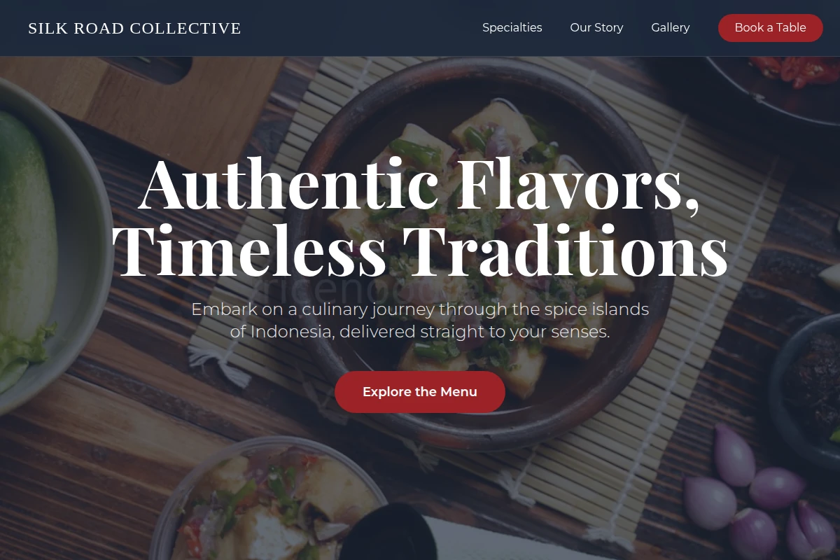 flavor Indonesian Food