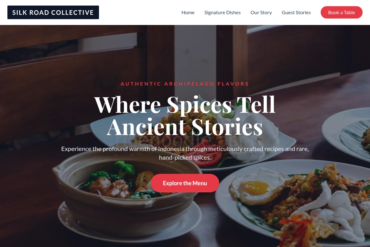 flavor Indonesian Food