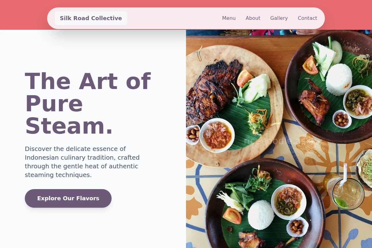 steam Indonesian Food