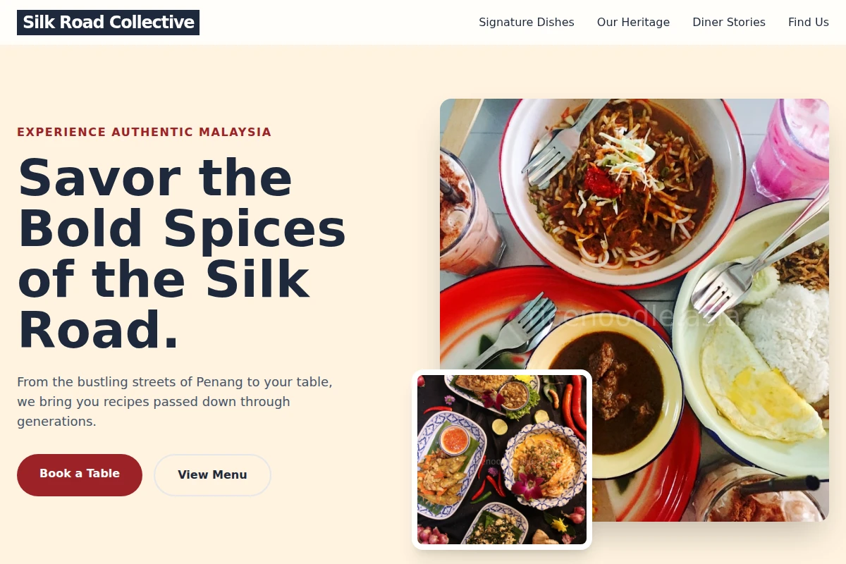 ginger Malaysian Food