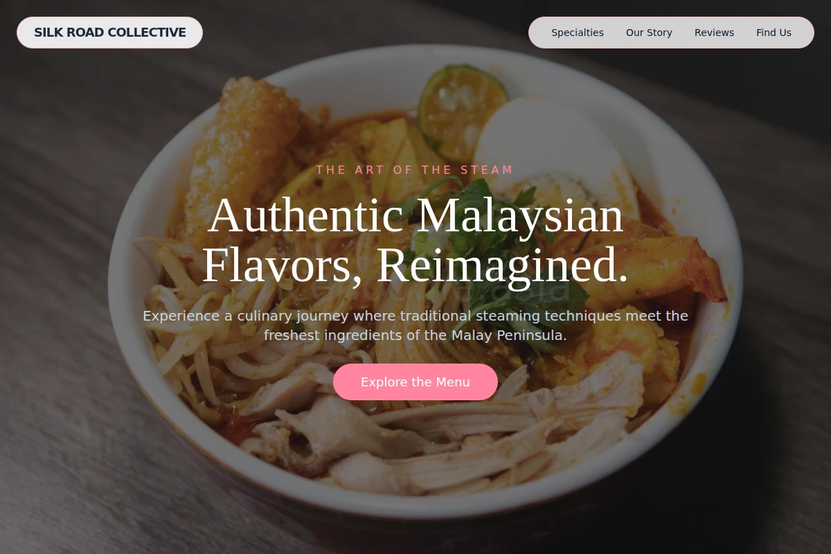 steam Malaysian Food