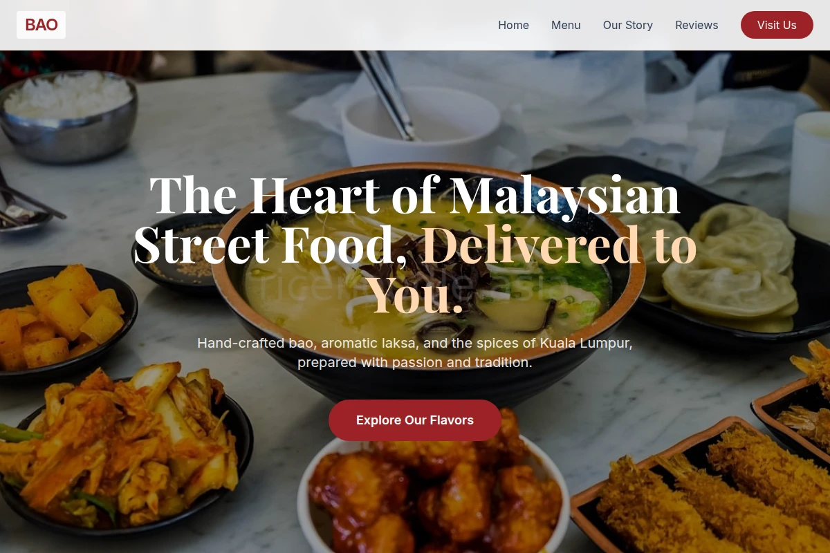 bao Malaysian Food