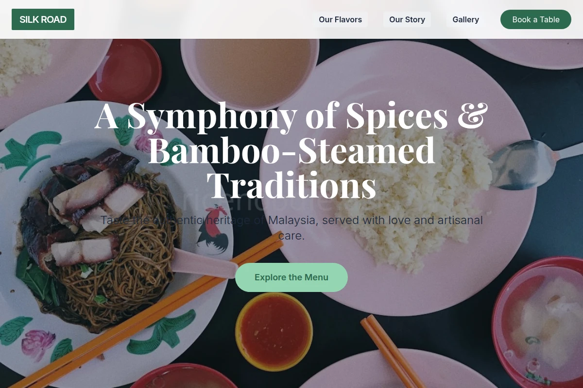 bamboo Malaysian Food
