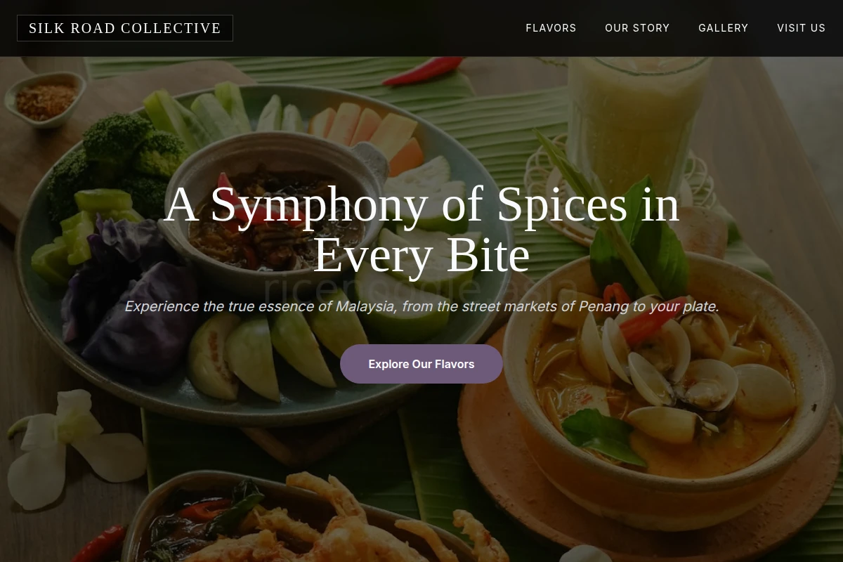 market Malaysian Food
