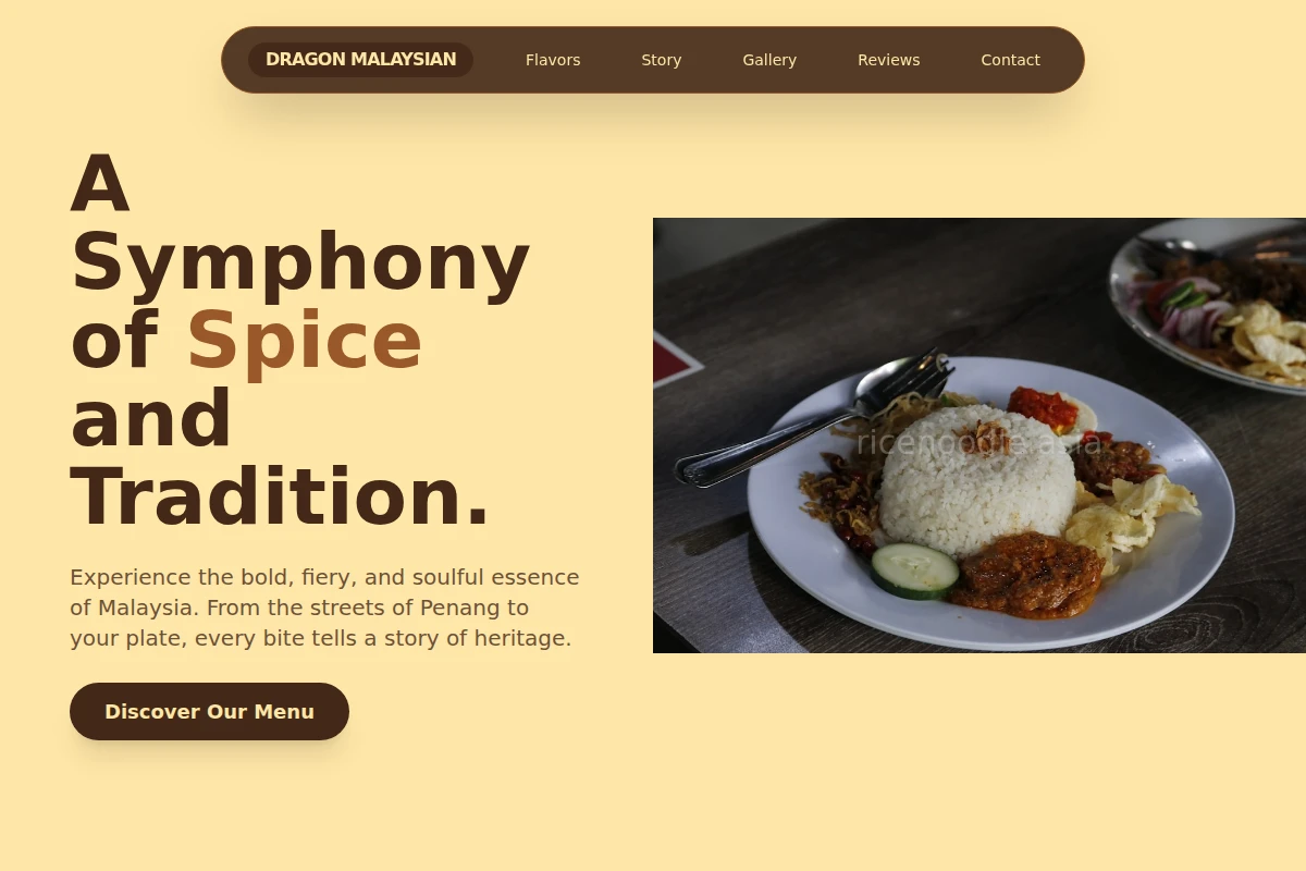 dragon Malaysian Food