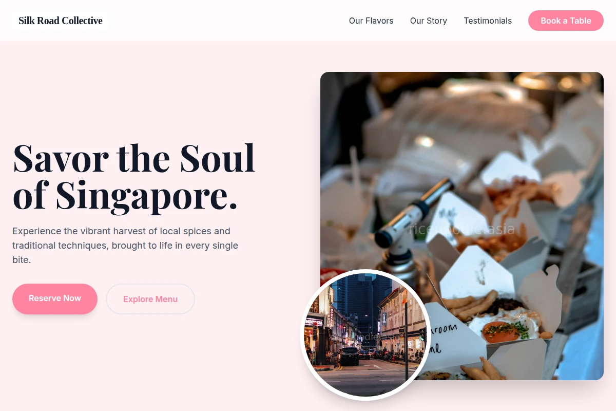 harvest Singaporean Food