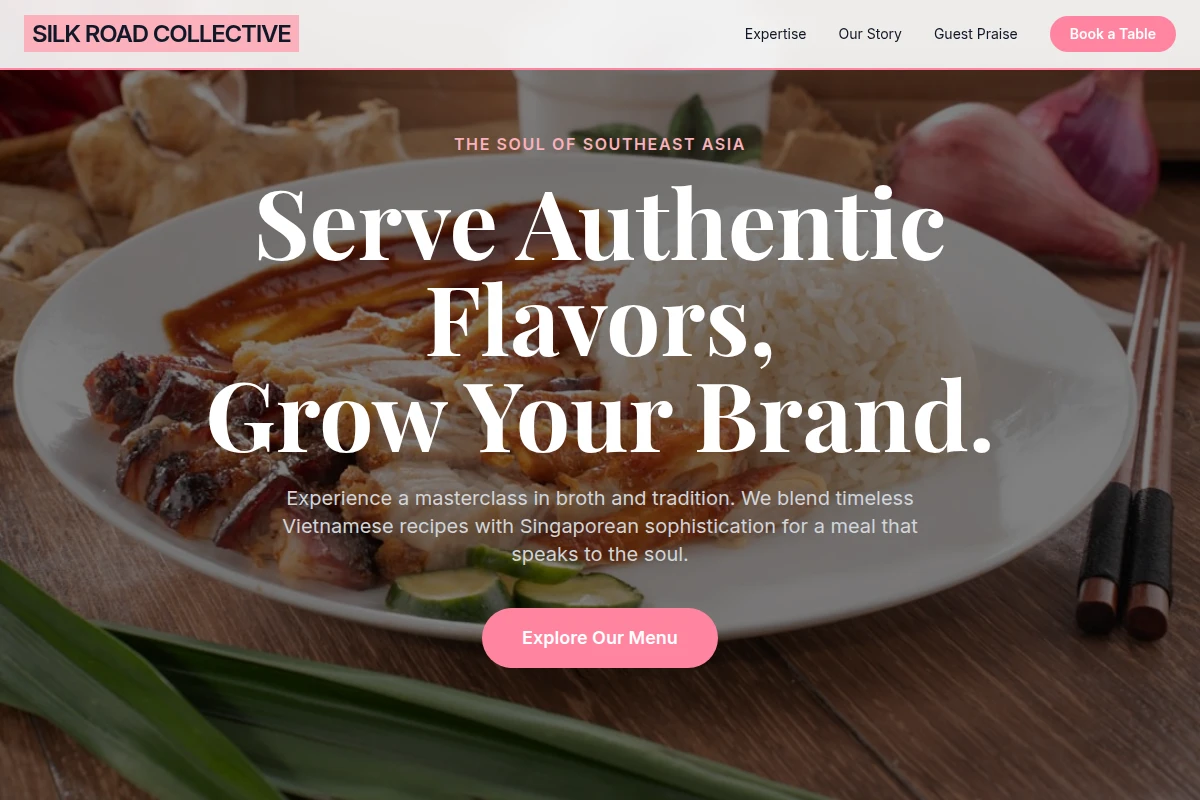 pho Singaporean Food