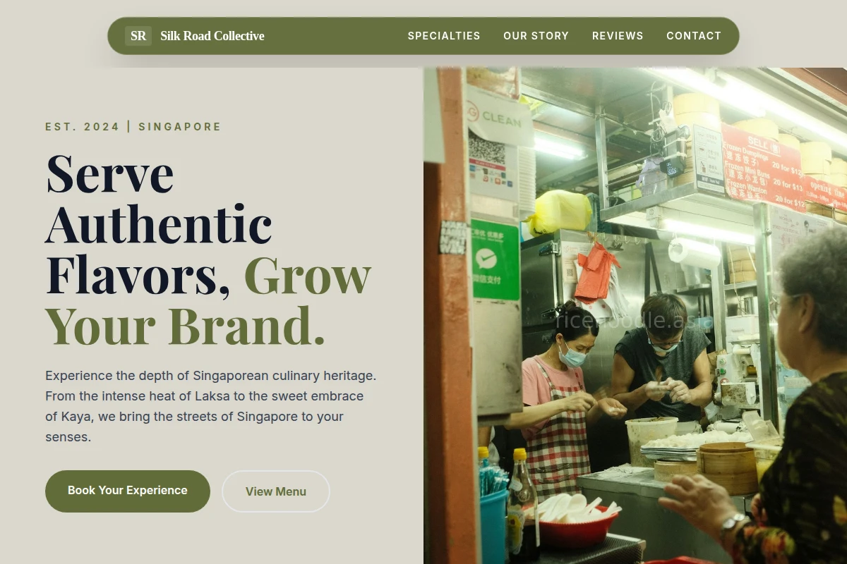chef Singaporean Food