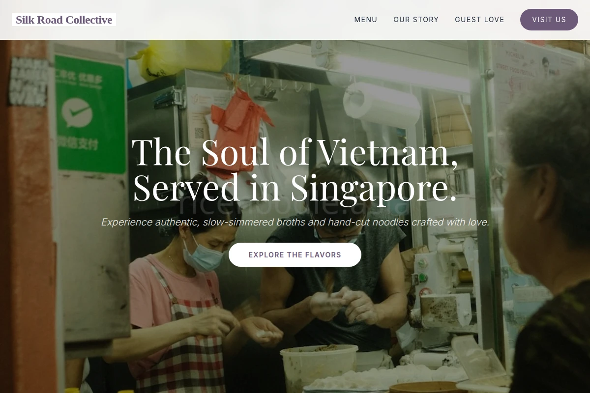 pho Singaporean Food