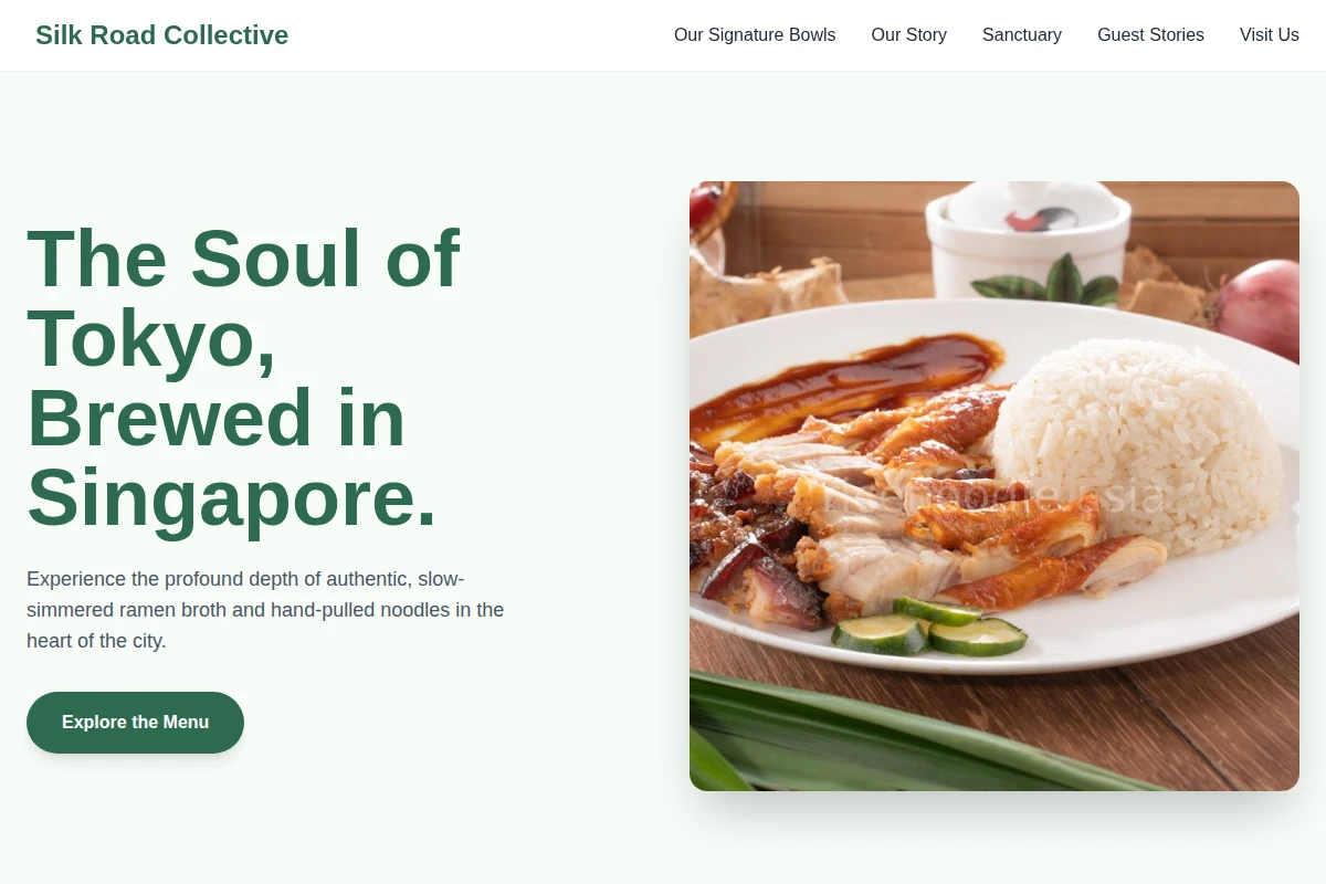 ramen Singaporean Food