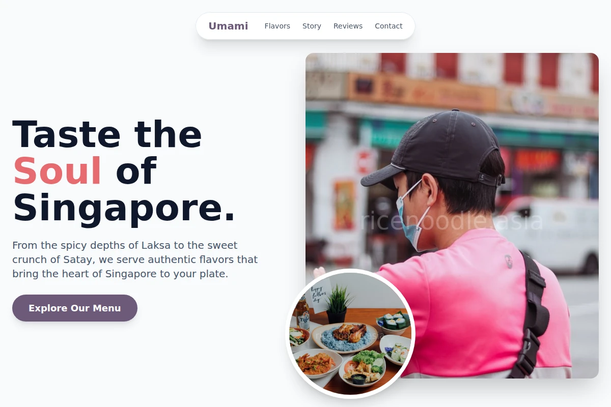 umami Singaporean Food