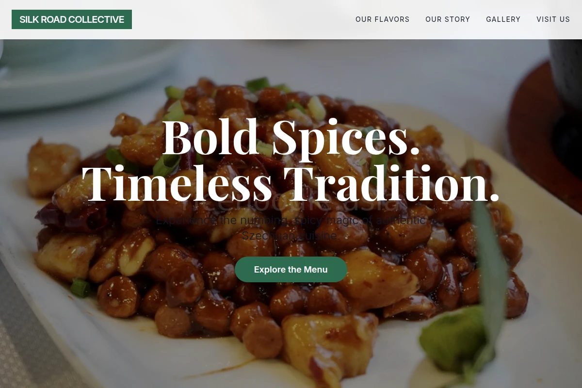 sesame Szechuan Food