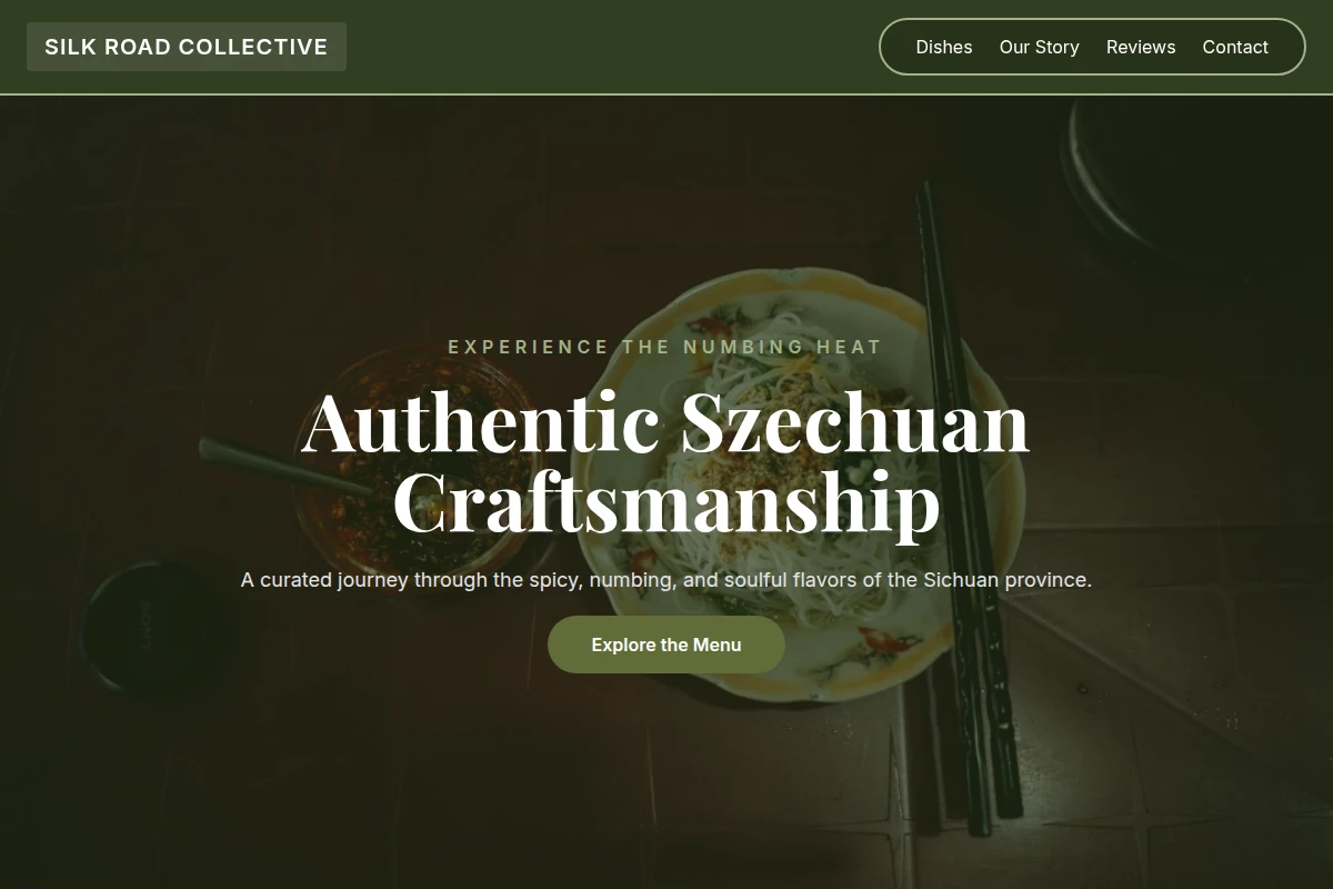artisan Szechuan Food