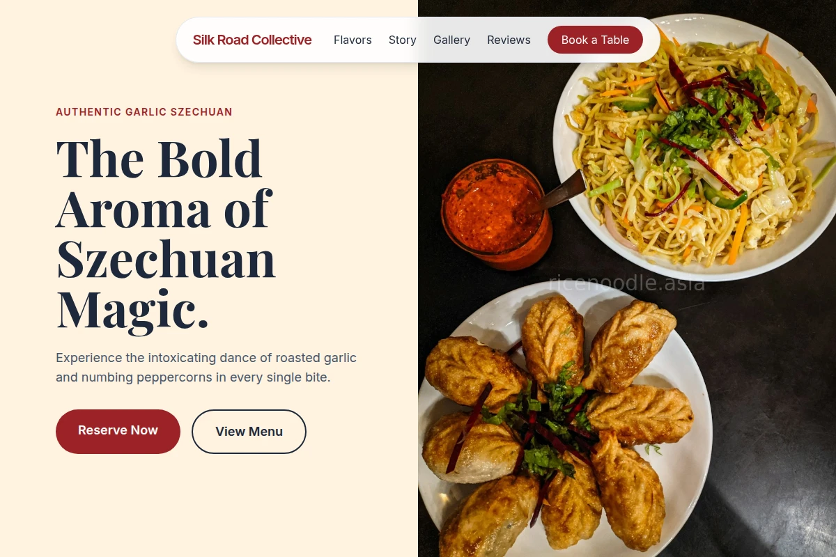 garlic Szechuan Food
