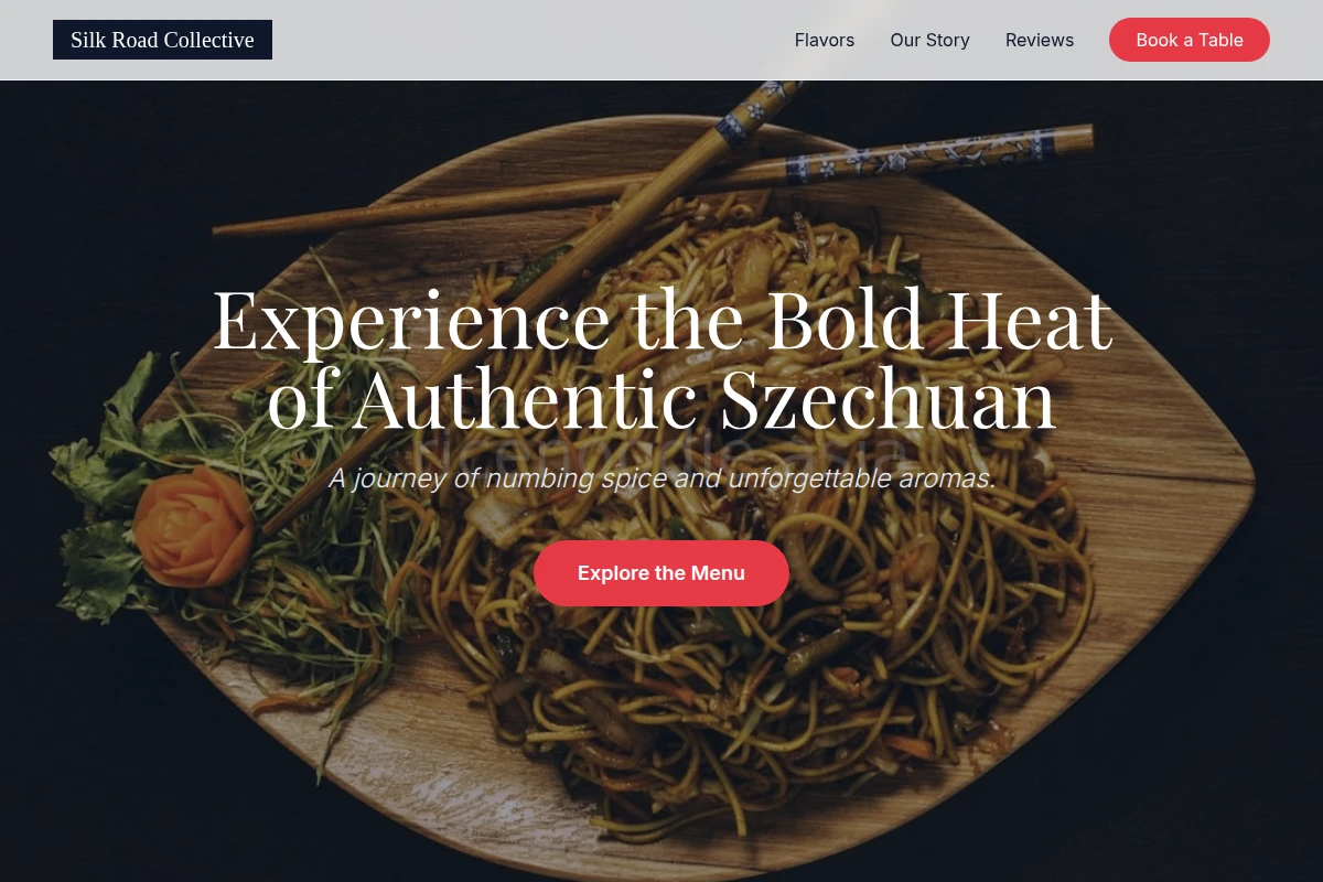 sriracha Szechuan Food