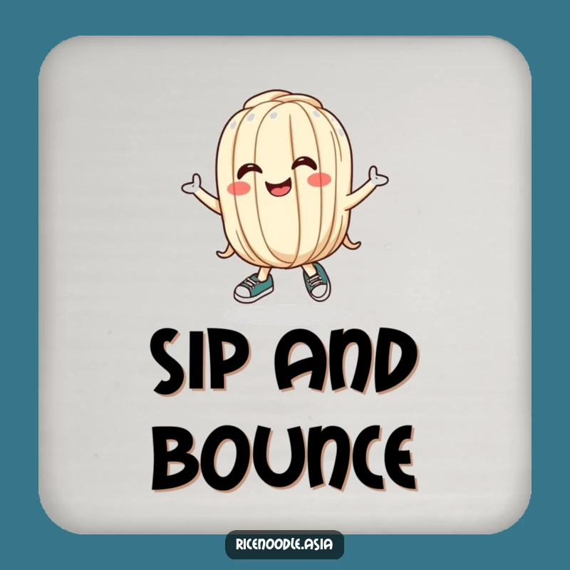 Funny Udon Noodle Coasters: Protect Surfaces with Cartoon Charm, Funny Gift