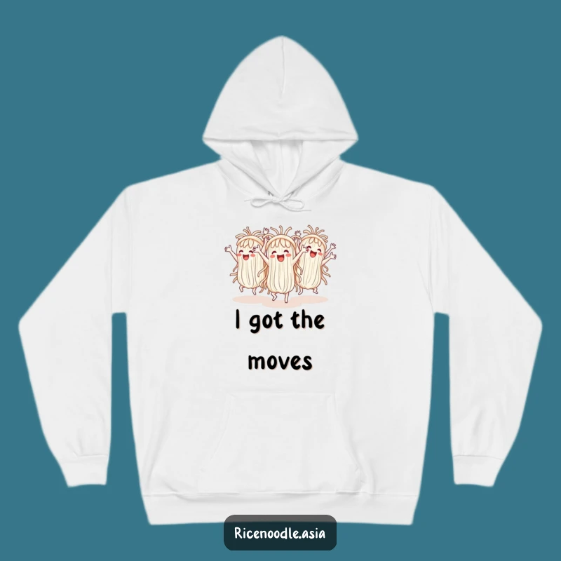 Funny Noodle Dance Hoodie: Cozy Cheerful Noodles, Synchronized Moves, Warm Gift