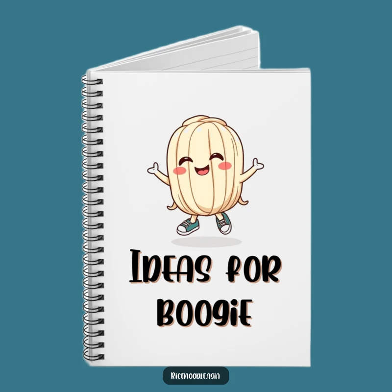 Funny Udon Noodle Notebook: Bouncing Cartoon Notes, Perfect Funny Gift
